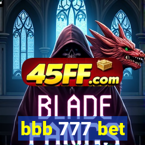 bbb 777 bet